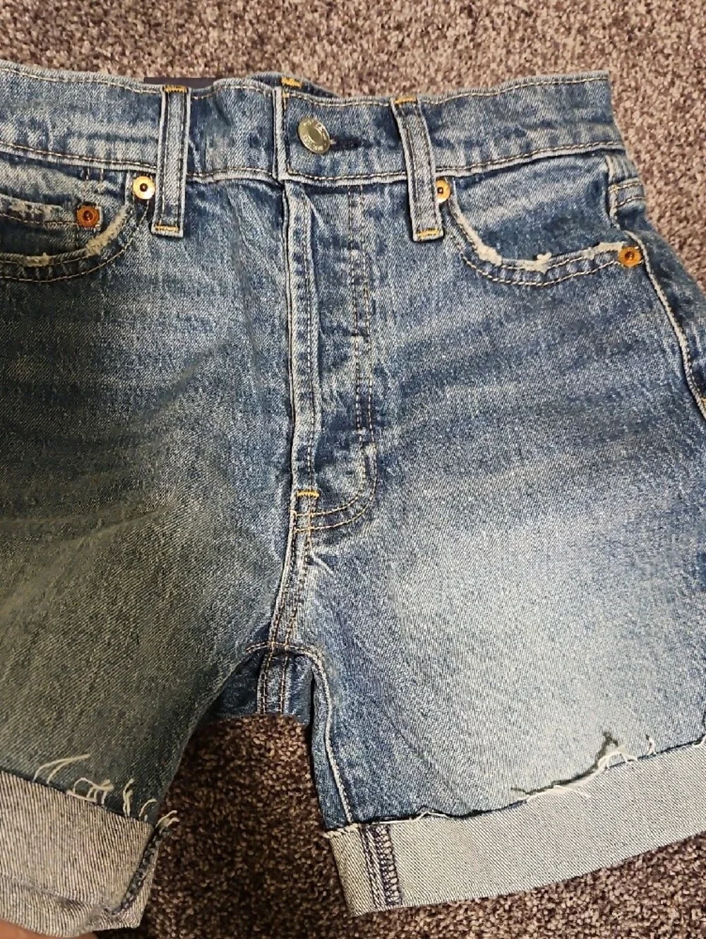 GAP Denim Women’s Shorts with Rolled Hem